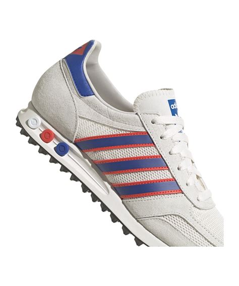 la trainer adidas rot blau weiß|Adidas LA Trainer .